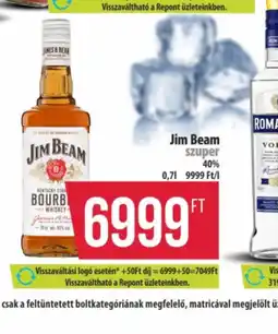 Coop Jim Beam szuper ajánlat