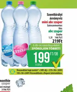Coop Szentkirályi ásványvíz ajánlat
