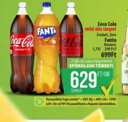 Coop Coca Cola, Fanta üdítőital ajánlat