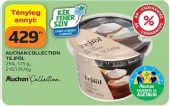 AUCHAN COLLECTION TEJFÖL