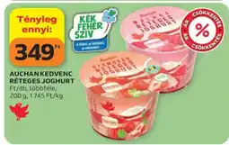 Auchan AUCHAN KEDVENC RÉTEGES JOGHURT ajánlat