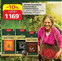 Auchan Jacobs Nespresso Kompatibilis Kávékapszula ajánlat