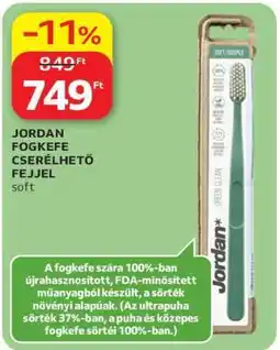Auchan JORDAN FOGKEFE CSERÉLHETŐ FEJJEL ajánlat