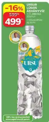 Auchan URSU9 Lúgos Ásványvíz ajánlat
