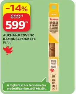 Auchan AUCHAN KEDVENC BAMBUSZ FOGKEFE ajánlat