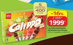 Auchan CALIPPO SUPER MIX JÉGKRÉM MULTIPACK ajánlat