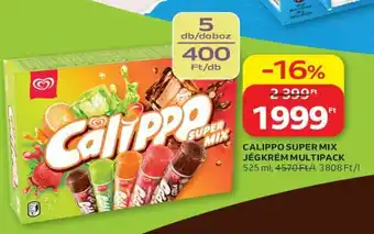 CALIPPO SUPER MIX JÉGKRÉM MULTIPACK