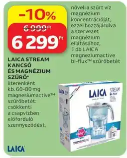 Auchan LAICA STREAM KANCSÓ ÉS MAGNÉZIUM SZŰRŐ ajánlat