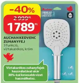 Auchan AUCHAN KEDVENC ZUHANYFEJ ajánlat