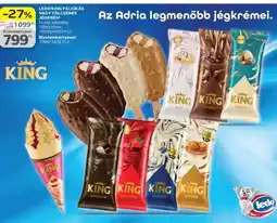 Auchan Ledo King jégkrémek ajánlat