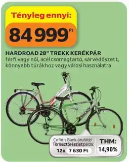 Auchan HARDROAD 28” TREKK KERÉKPÁR ajánlat