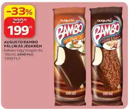 Auchan AUGUSTO BAMBO PÁLCIKÁS JÉGKRÉM ajánlat