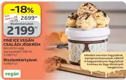 Auchan FINE ICE VEGÁN CSALÁDI JÉGKRÉM ajánlat