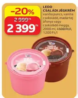Auchan LEDO CSALÁDI JÉGKRÉM ajánlat