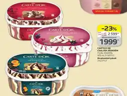 Auchan CARTE D’OR CSALÁDI JÉGKRÉM ajánlat