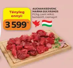 Auchan Auchan Kedvenc Marha Gulyáshús ajánlat