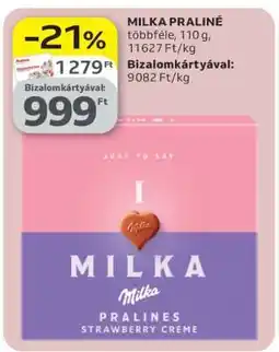 Auchan Milka praliné ajánlat