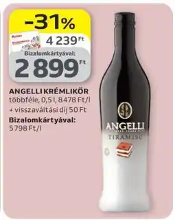 Auchan ANGELLI KRÉMLIKŐR ajánlat
