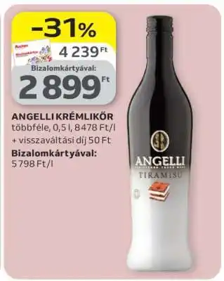 Auchan ANGELLI KRÉMLIKŐR ajánlat