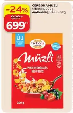 Auchan CERBONA Müzli ajánlat