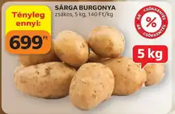 Auchan Sárga Burgonya ajánlat