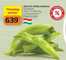 Auchan Hegyes erős paprika ajánlat