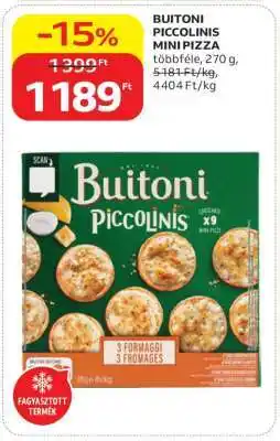 Auchan BUITONI PICCOLINIS MINI PIZZA ajánlat