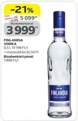 Auchan FINLANDIA Vodka ajánlat