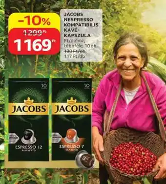 Jacobs Nespresso Kompatibilis Kávékapszula