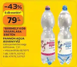 Auchan Pannon Aqua Ásványvíz ajánlat