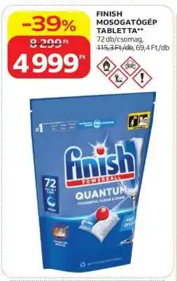 Auchan FINISH Mosogatógép-tabletta ajánlat