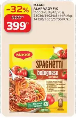 Auchan MAGGI ALAP VAGY FIX ajánlat