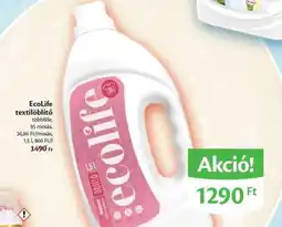 EcoFamily EcoLife textilöblítő ajánlat