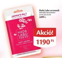 EcoFamily Hada Labo arcmaszk ajánlat