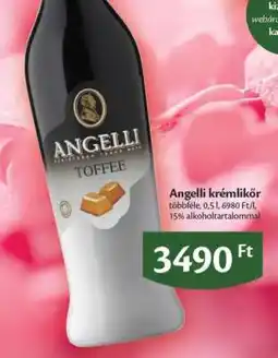 EcoFamily ANGELLI KRÉMLIKŐR ajánlat