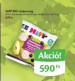 EcoFamily HiPP BIO rizskorong ajánlat