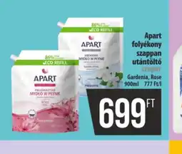 Coop Apart folyékony szappan utántöltő ajánlat