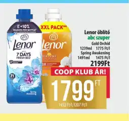 Coop Lenor öblítő ajánlat