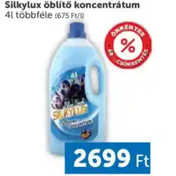 PRIVÁT Silkylux öblítő koncentrátum ajánlat