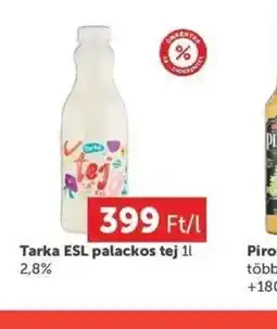 PRIVÁT Tarka ESL palackos tej ajánlat