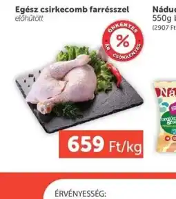 PRIVÁT Egész csirkecomb farrésszel ajánlat