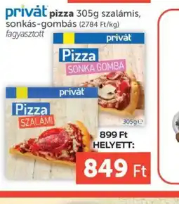 PRIVÁT PRIVÁT PIZZA ajánlat