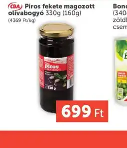 PRIVÁT CBA Piros fekete magozott olívabogy ajánlat