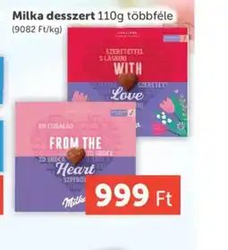 PRIVÁT Milka desszert ajánlat