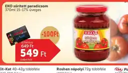 PRIVÁT EKO sűrített paradicsom ajánlat
