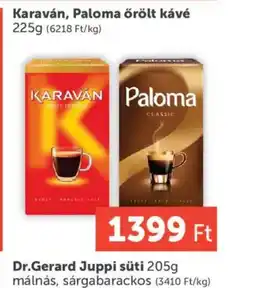 PRIVÁT KARAVÁN, PALOMA őrölt kávé ajánlat