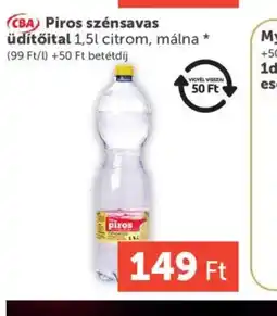 PRIVÁT CBA Piros szénsavas üdítőital ajánlat