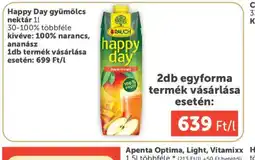 PRIVÁT Happy Day gyümölcs nektár ajánlat
