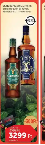 PRIVÁT St.Hubertus likőr ajánlat