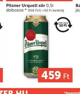 PRIVÁT Pilsner Urquell sör ajánlat